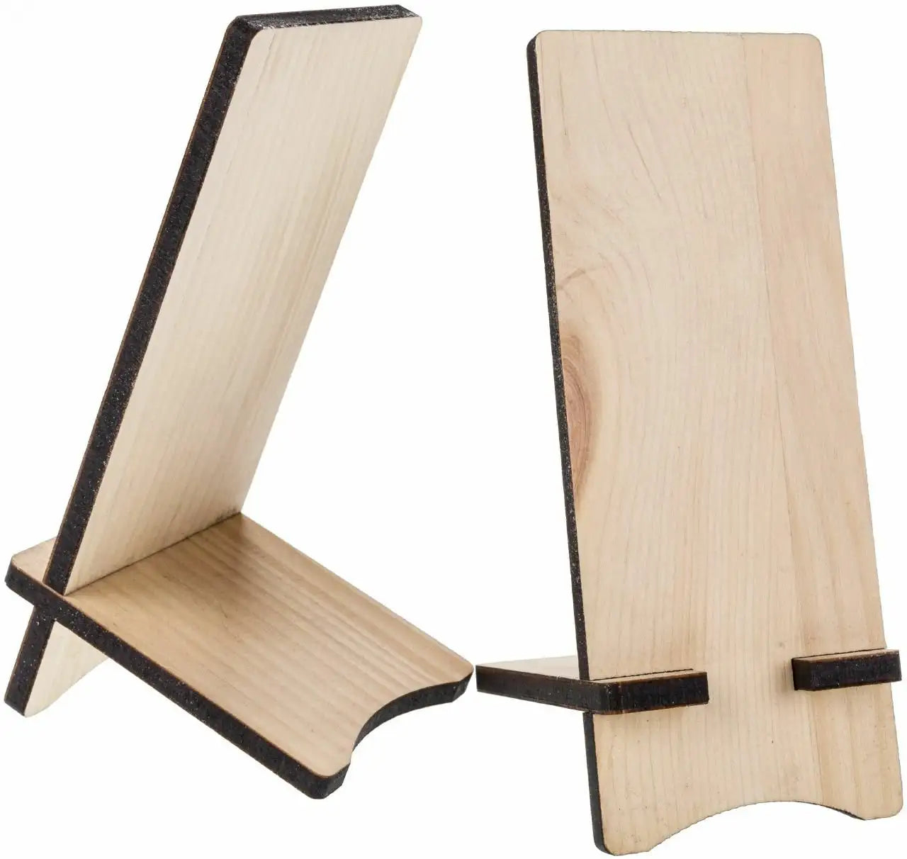 Zirbenholz Handyhalter | Duftende Holzhalterung für Smartphones