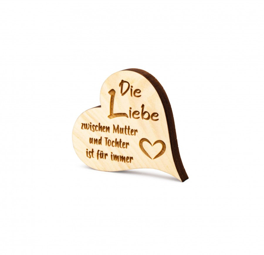 Zirbenherzen Mini Die Liebe zwischen Mutter...