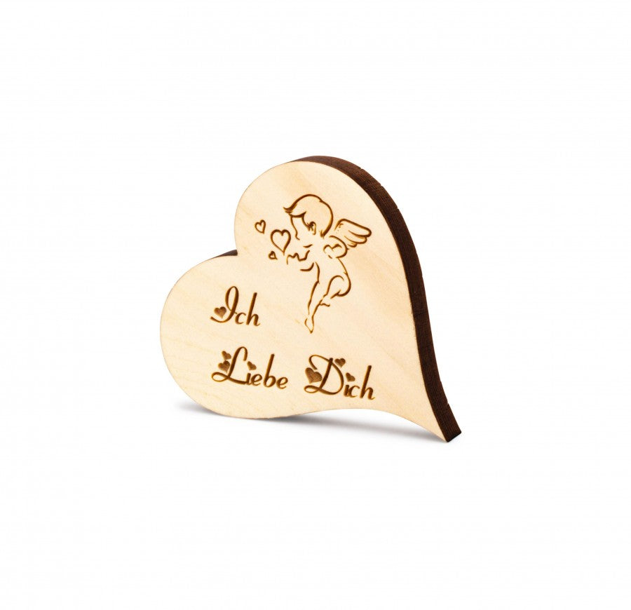 Zirbenherzen Mini Ich liebe dich