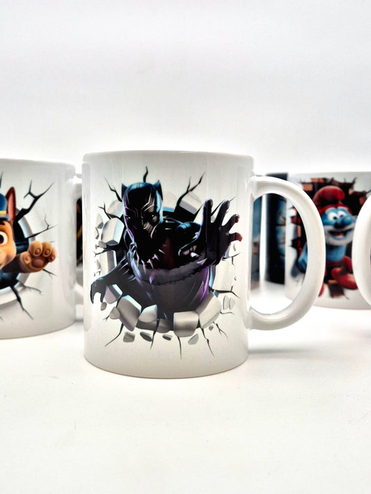 Individuelle Tasse "BLACK PANTHER"