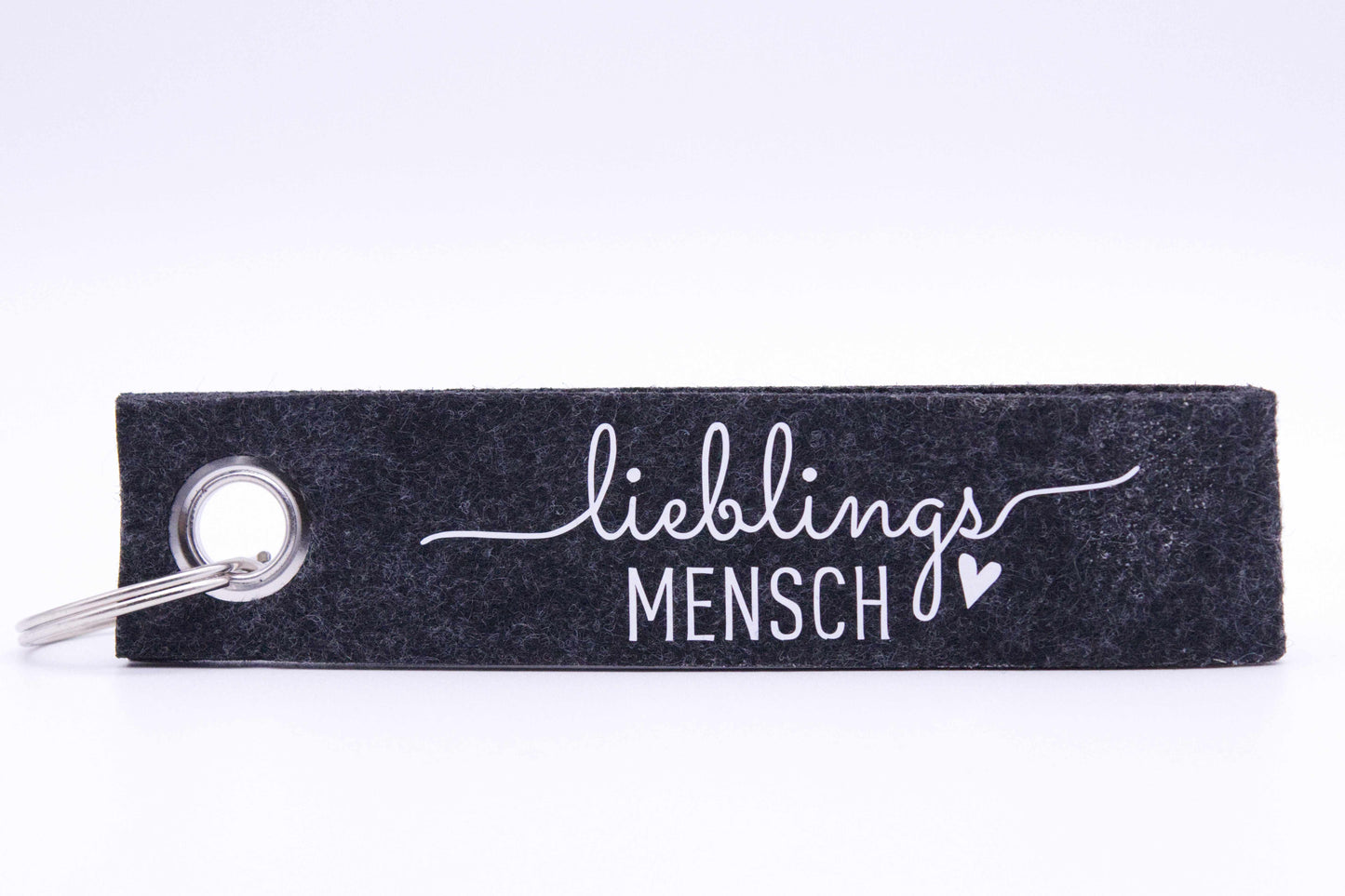 Personalisierbarer Filz Schlüsselanhänger "lieblingsmensch"