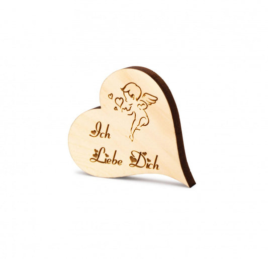 Zirbenherzen Mini Ich liebe dich